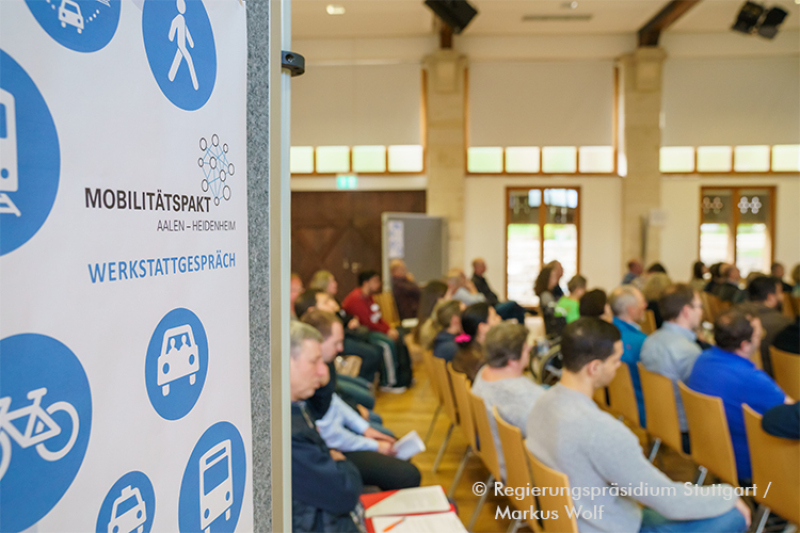 Werkstattgespräch am Donnerstag, 25. April 2024, zum Mobilitätspakt Aalen-Heidenheim