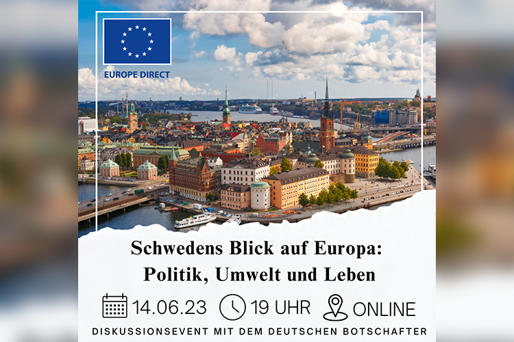 Schwedens Blick auf Europa: Politik, Umwelt und Leben – im Online-Gespräch mit dem deutschen Botschafter in Schweden 